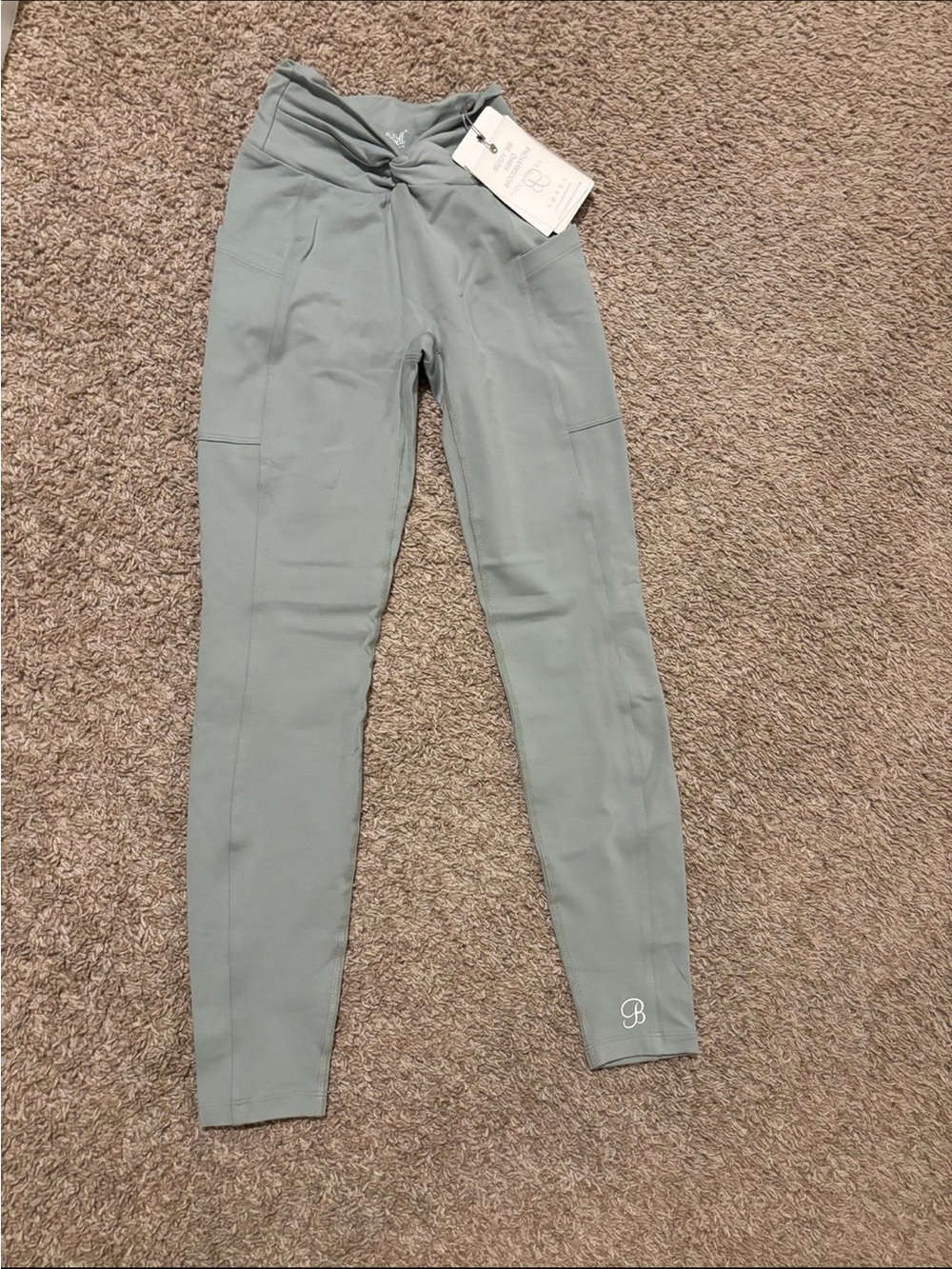 Bombshell Sportswear Sage Green High Waist Leggings